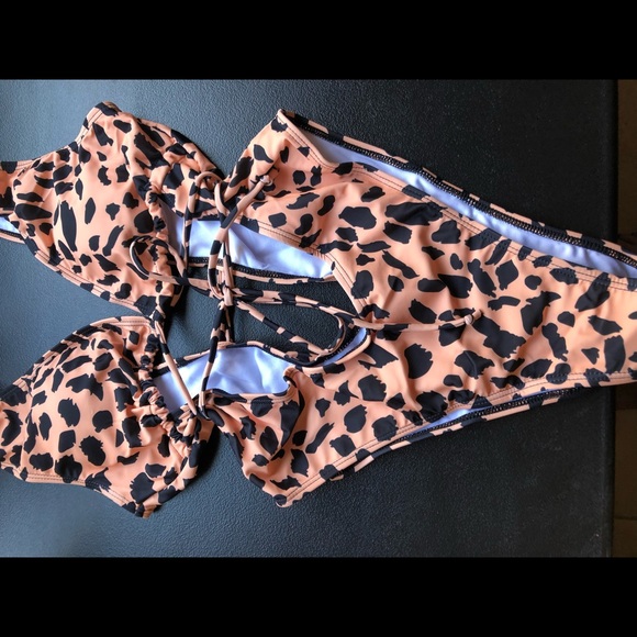 Cheetah Monokini Swimsuit - Picture 7 of 7